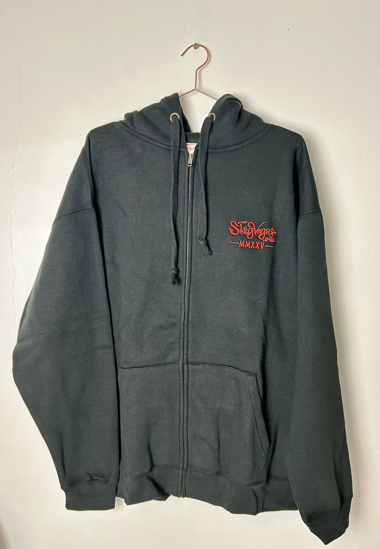 OFFICIAL 2025 Black Zip Hoody