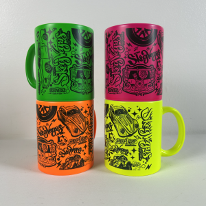 NEON Viva Skeg Vegas Mugs LTD Edition