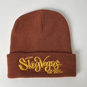 OFFICIAL Cuffed Beanie. Orange Rust