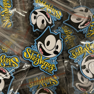 100 only LTD Edition VSV Felix pin badge